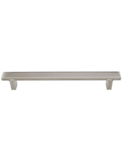 Anwick Rectangular Cabinet Pull - 6 1/4 inch Center-to-Center in Polished Nickel.